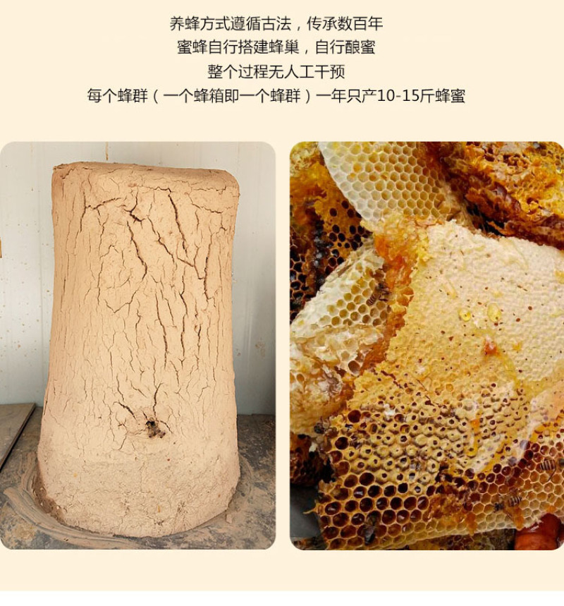 天水纯正深山土蜂蜜天然自产自销0添加百寿康旗舰店