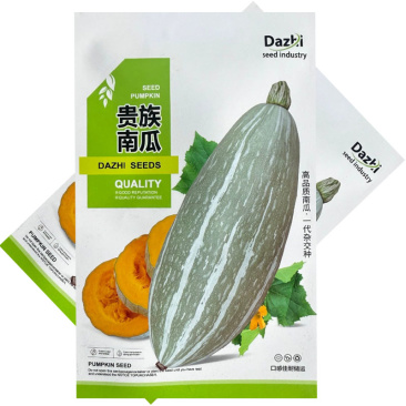 贵族南瓜种子10粒橄榄型南瓜种子肉厚腔小口感粘甜基地用种