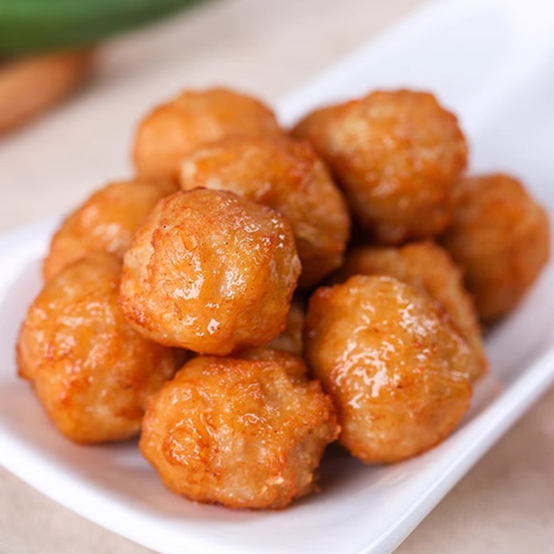 毛头丸子清真-2.5kg*4包/件（约12-14g/个）