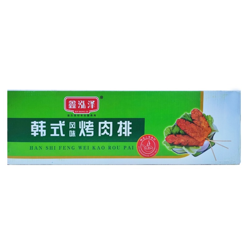 韩式烤肉排串-80g*10支*12包