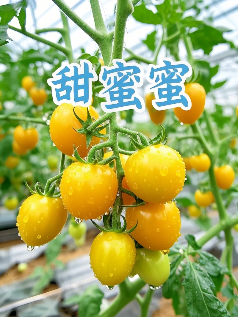 山东黄金小番茄源头批发，优选一级果，当季新果