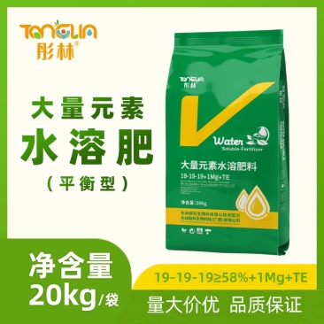 彤林大量元素水溶肥19-19-19平衡型通用肥保花促果