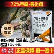 整箱批发天津绿亨72%甲霜氧亚铜葡萄黄瓜霜霉病正品农用