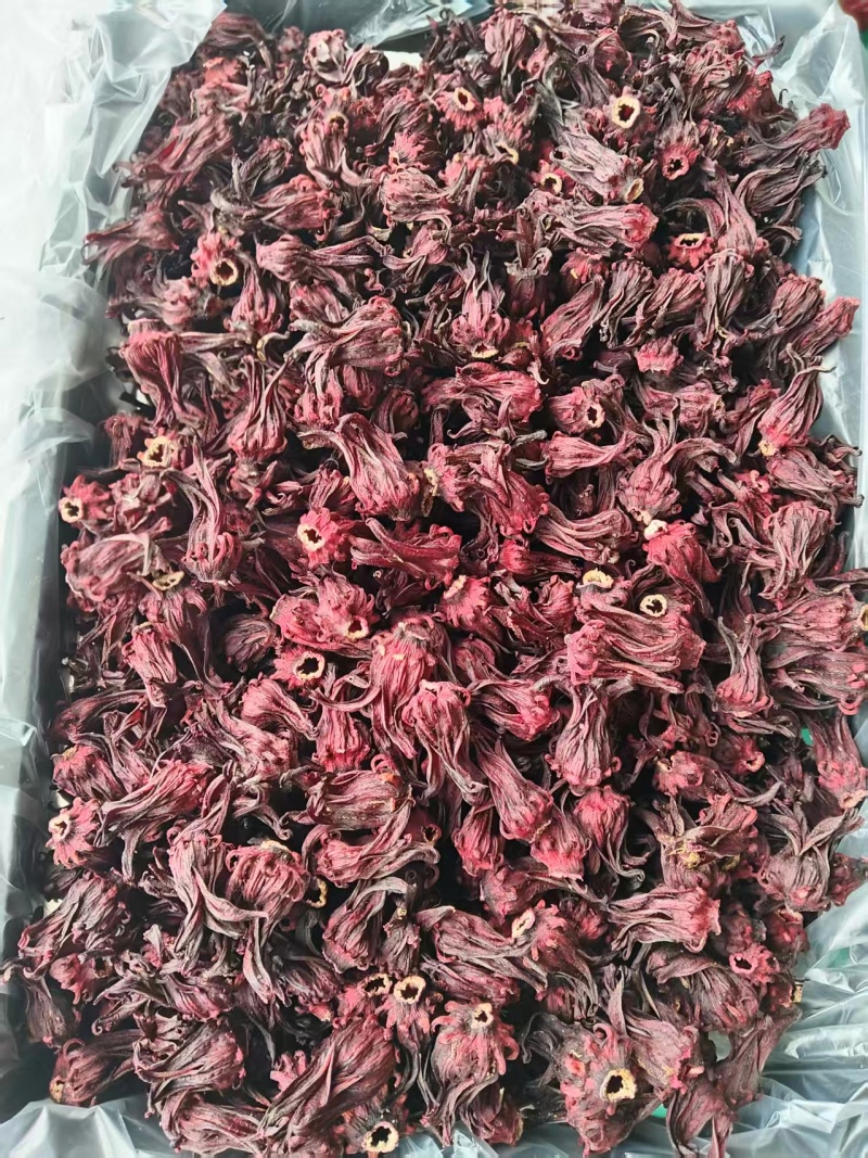 洛神花、玫瑰茄干货大量上市，可视频看货，一件代发批发