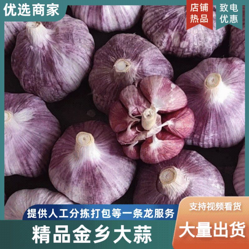 金乡新大蒜，产区直发全年有货