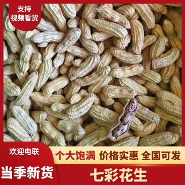 七彩花生云南七彩花生产地直发品质保障对接全国等