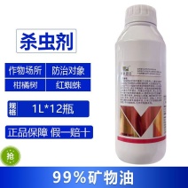 整箱百农思达99%矿物油柑橘树红蜘蛛农用强力杀虫剂快速除