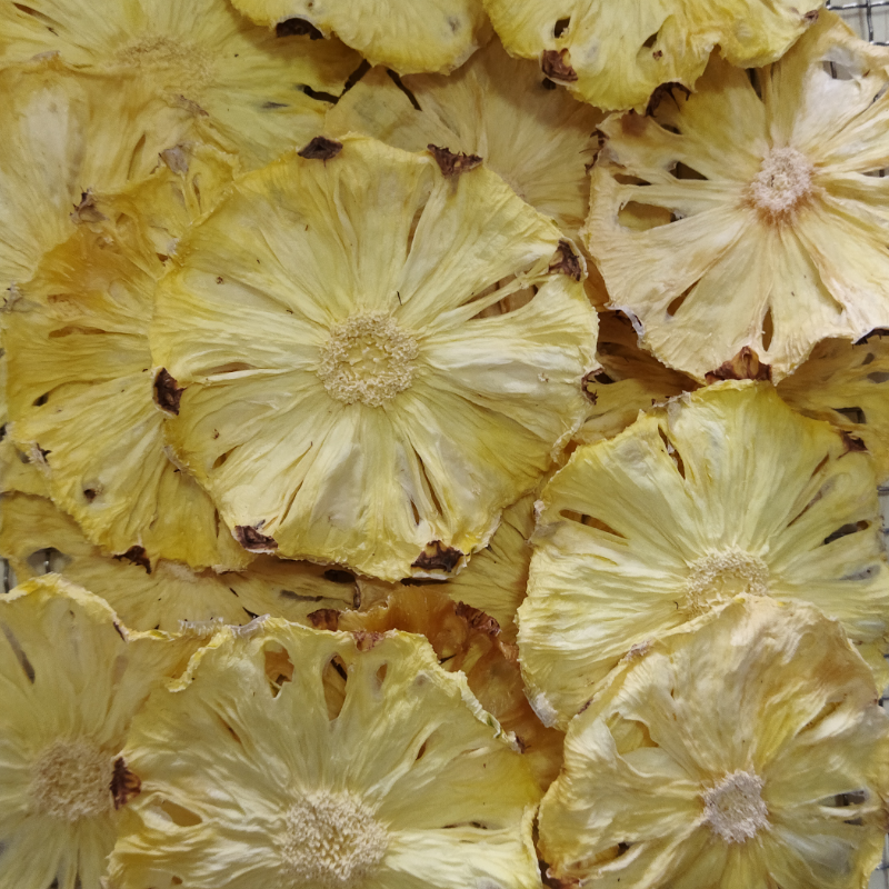 菠萝干凤梨片烘干菠萝片休闲零食水果茶菠萝干