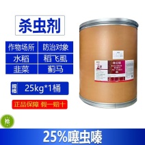 整箱邦赛克25%噻虫嗪水稻稻飞虱韭菜蓟马强力杀虫剂正品大