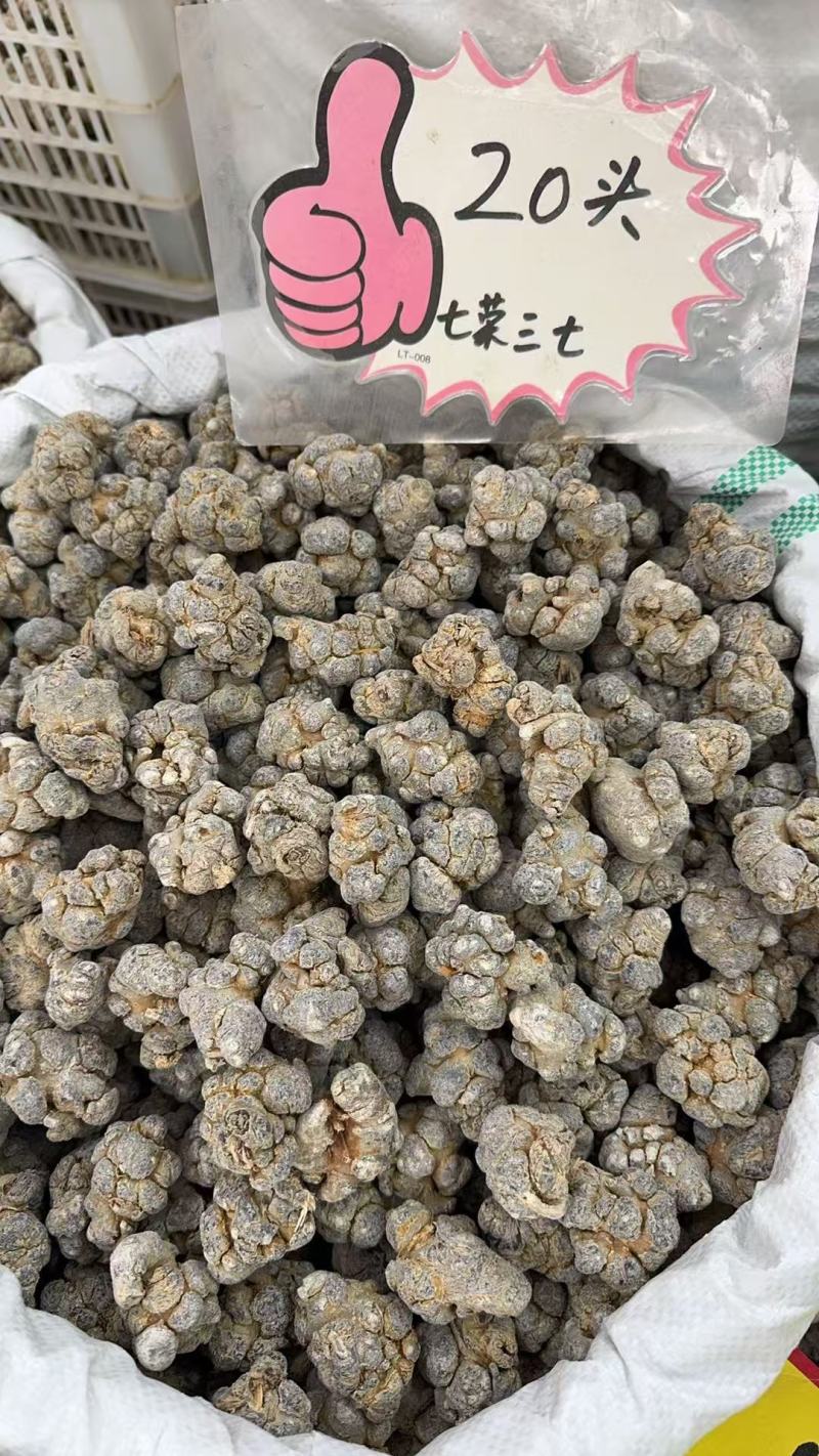 三七、中药材三七大量有货，全国一件代发，可视频