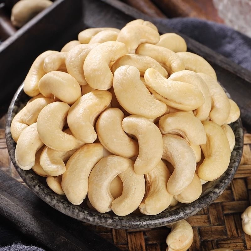 大颗粒原味去皮腰果仁坚果零食批发