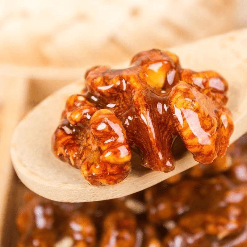 琥珀核桃仁大颗粒香甜酥脆熟核桃仁散装大量现货批发