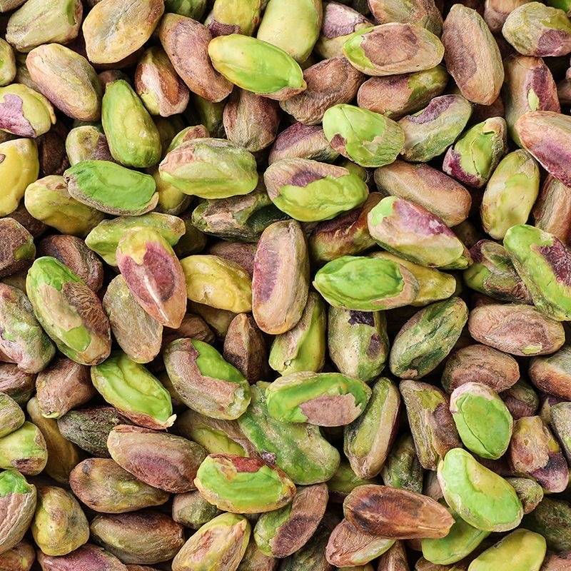 无壳紫衣绿仁开心果仁整颗大粒孕妇老人宝宝坚果零食批发