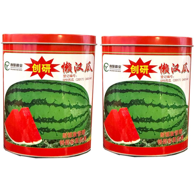 创研懒汉瓜西瓜种子抗病耐重茬耐裂懒汉西瓜种子粗放管理