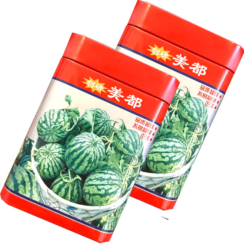 创研美都西瓜种子早中熟麒麟西瓜种籽糖度高肉质细脆基地种植