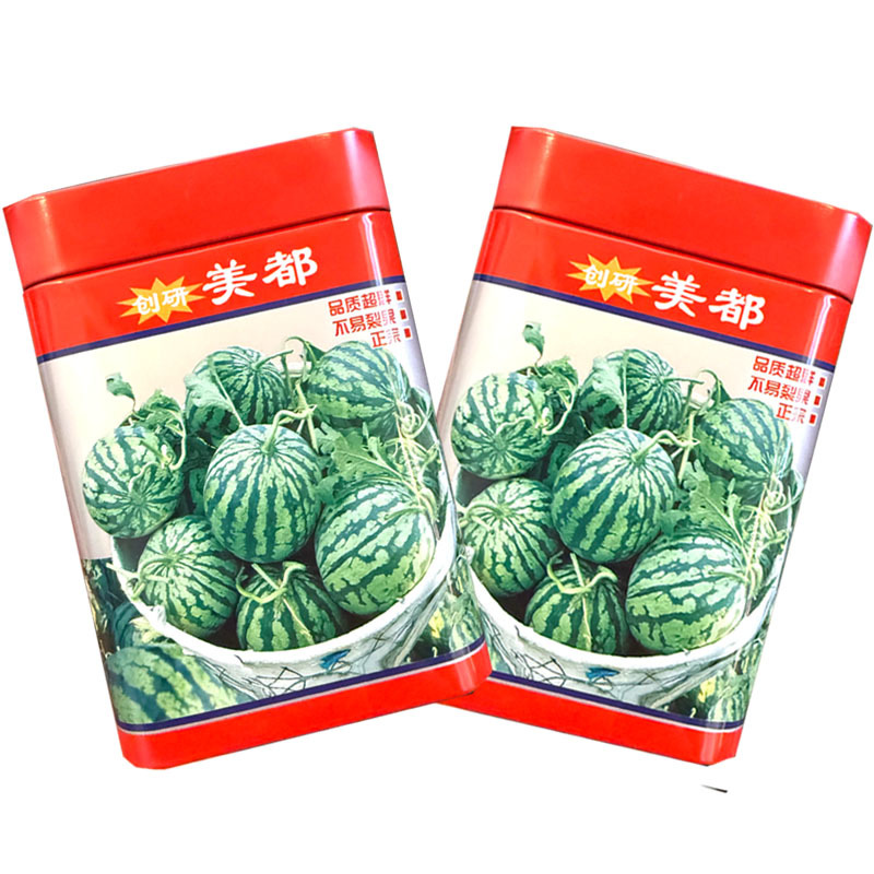创研美都西瓜种子早中熟麒麟西瓜种籽糖度高肉质细脆基地种植