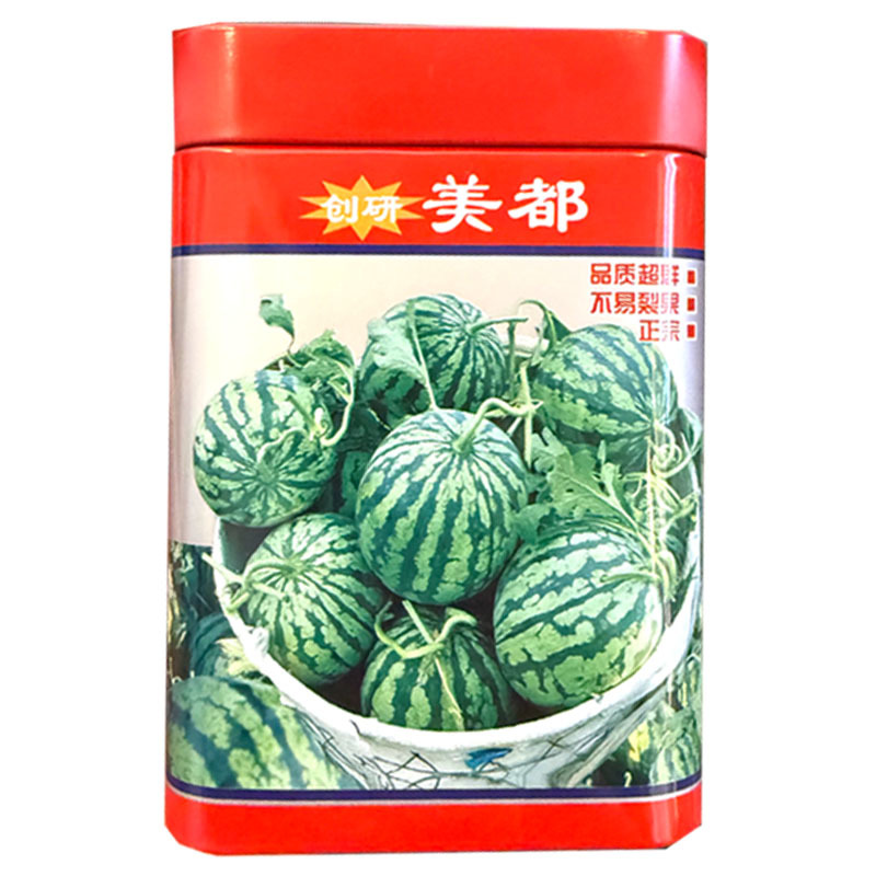 创研美都西瓜种子早中熟麒麟西瓜种籽糖度高肉质细脆基地种植