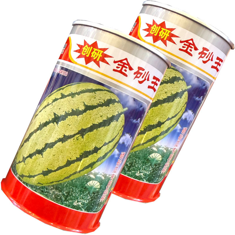 金砂王硒砂西瓜种子杂交浅皮大红瓤西瓜种籽抗病硒砂瓜种子