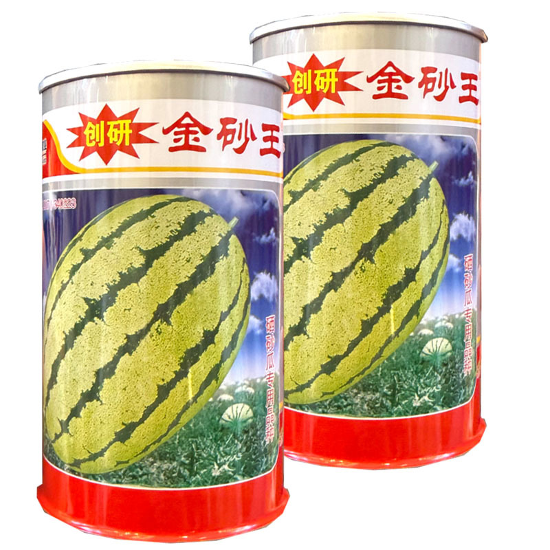 金砂王硒砂西瓜种子杂交浅皮大红瓤西瓜种籽抗病硒砂瓜种子