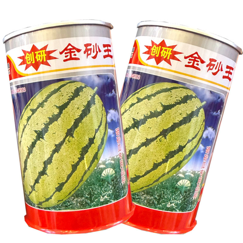 金砂王硒砂西瓜种子杂交浅皮大红瓤西瓜种籽抗病硒砂瓜种子