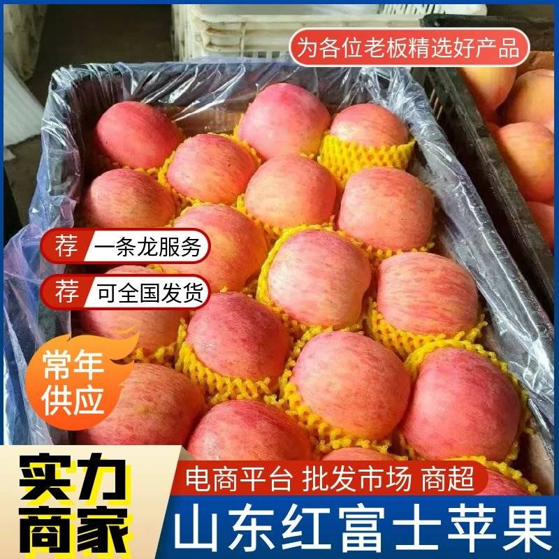 25年新货/红富士苹果/水晶富士全红片红/全国发货