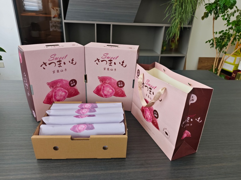 沃土部落--紫霞仙薯礼盒紫薯品质保证诚信合作欢迎下单