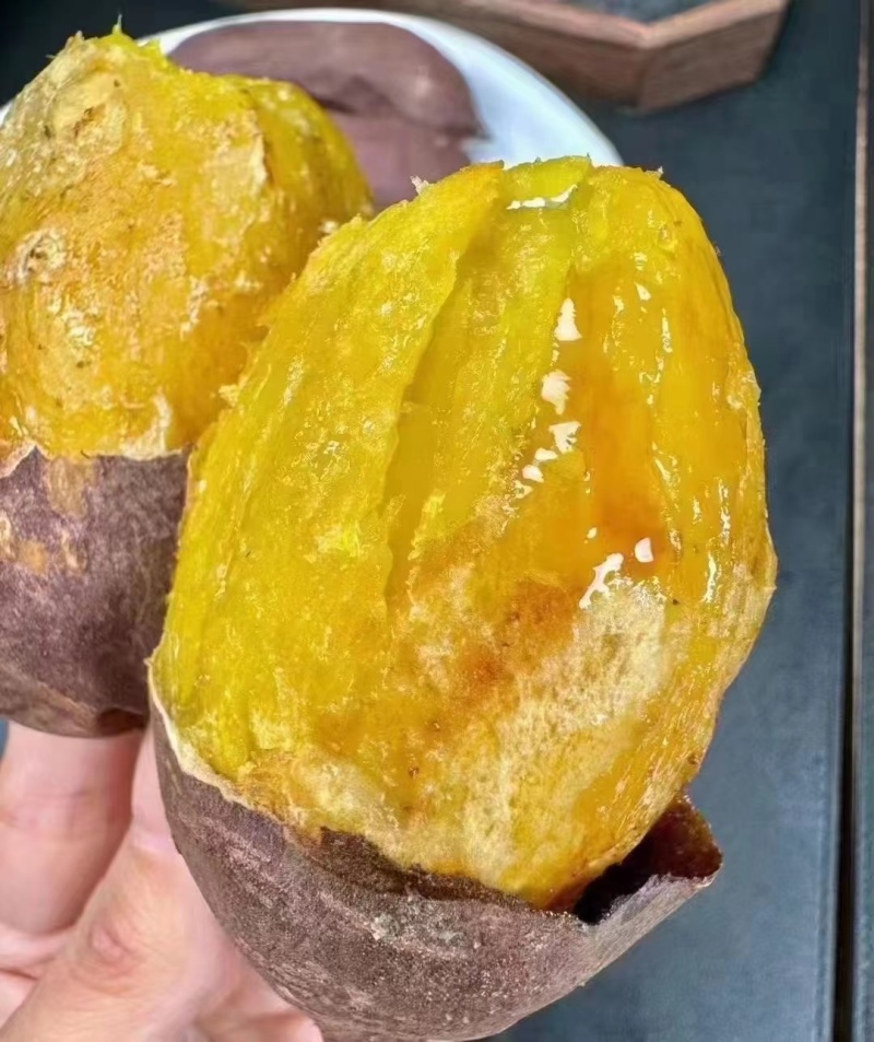 沃土部落--琥珀金薯琥珀红薯香甜软糯包装精美欢迎来电