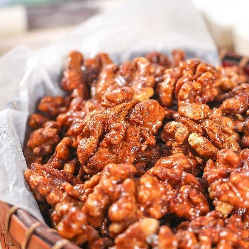 精品琥珀核桃仁蜂蜜味新货坚果零食