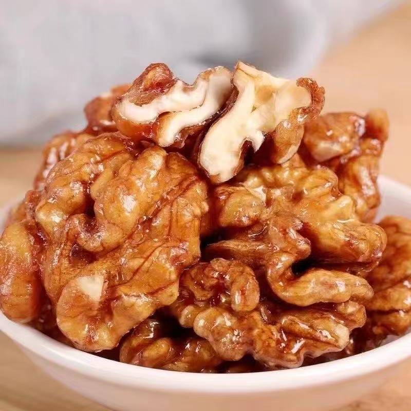 精品琥珀核桃仁蜂蜜味新货坚果零食