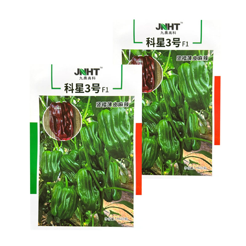 科星3号薄皮麻辣椒种子中早熟皮薄味辣麻辣香脆薄皮椒种子