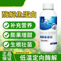 酶解鱼蛋白化肥水溶肥果树蔬菜冲施肥日本进口肥料鱼肥1L
