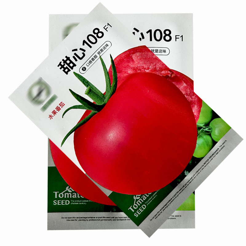 甜心108水果番茄种子大果硬度好粉红色中早熟基地种