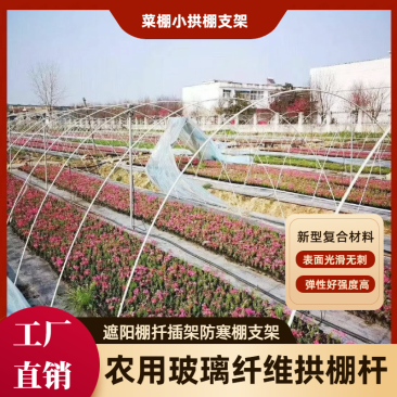 【降价处理】轻强韧·防锈耐用玻璃纤维农用拱棚杆