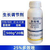 璀璨25%多效唑荔枝树有效控梢减少植物细胞分离和伸长整箱