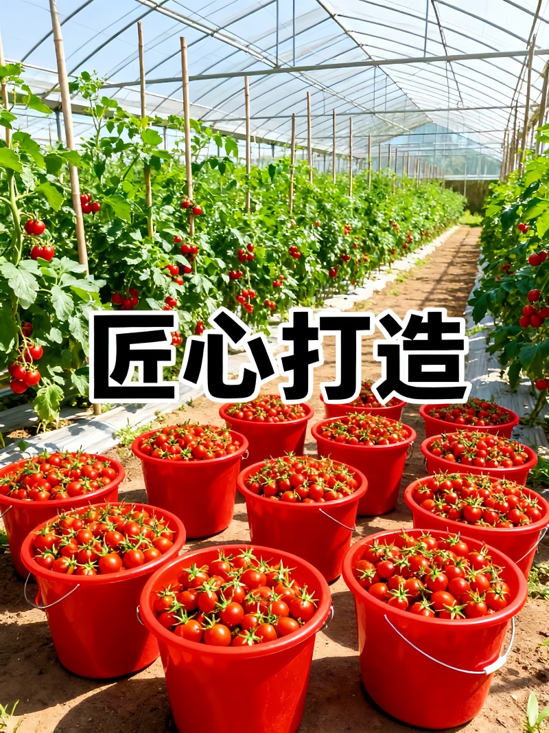 山东平度圣女果，自然成熟酸甜多汁产地直发新鲜