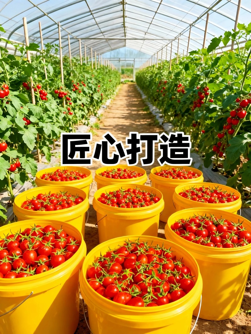 山东平度圣女果，自然成熟酸甜多汁产地直发新鲜
