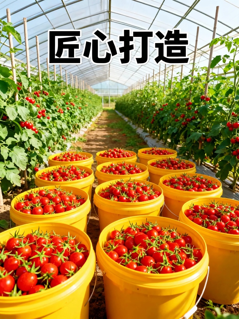 山东平度圣女果，自然成熟酸甜多汁产地直发新鲜