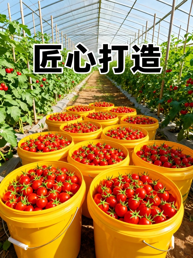 山东平度圣女果，自然成熟酸甜多汁产地直发新鲜