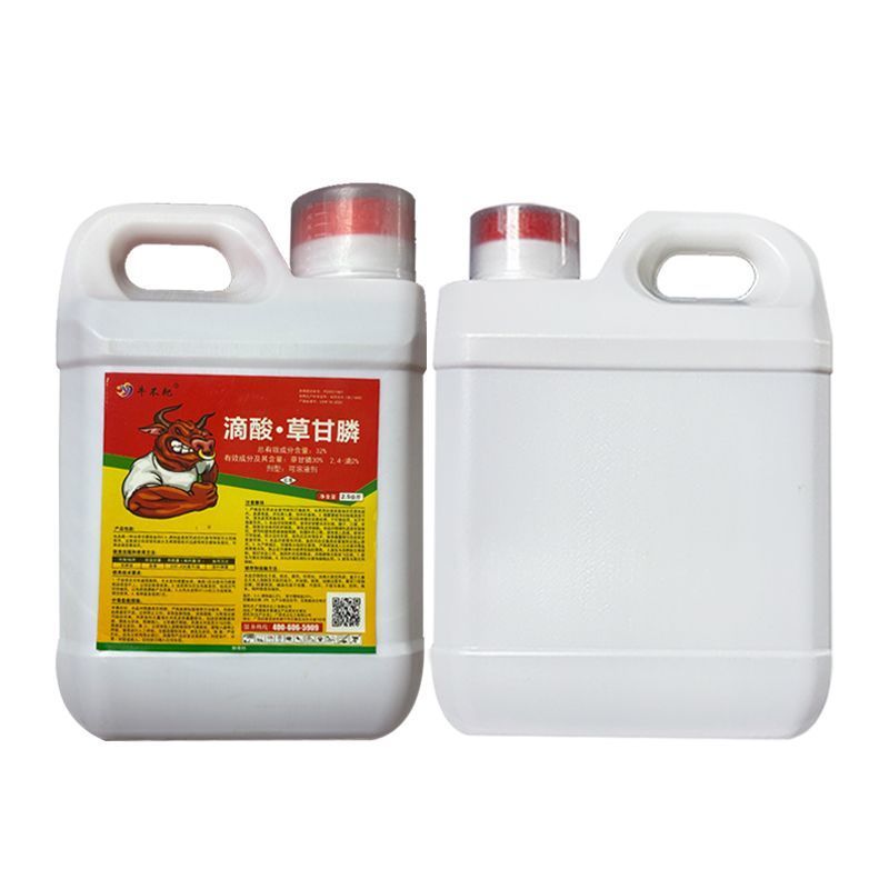 牛不耙32%滴酸草甘磷膦除草烂根剂公路荒地杂草灭草剂除草