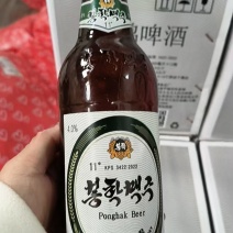 啤酒朝鲜凤鹤啤酒
