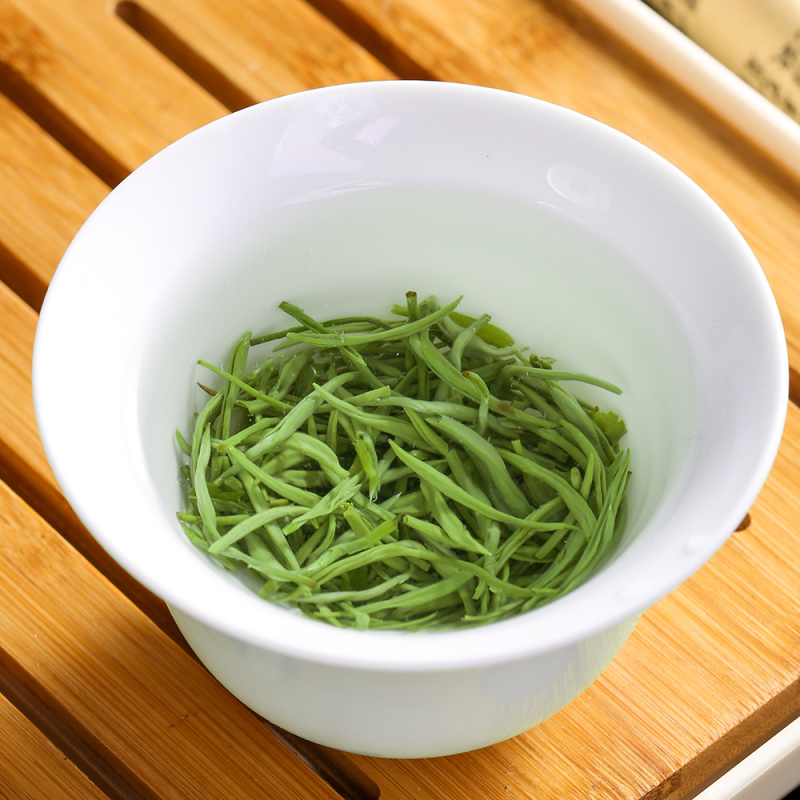 毛尖茶叶新茶明前春茶浓香型炒青毛尖绿茶嫩芽茶叶罐装