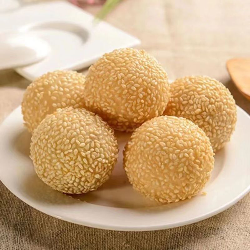 鑫泓泽芝麻球油炸小吃早餐店家用批发