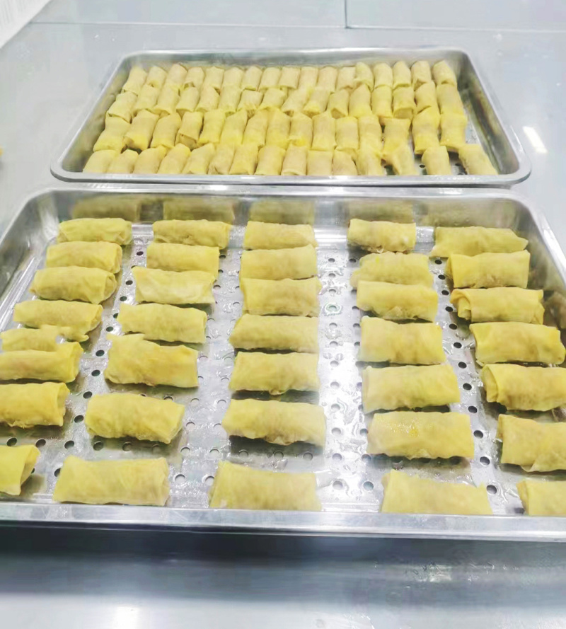 鑫泓泽百叶包肉（长）鲜肉千张包火锅食材半成品豆制品冷冻