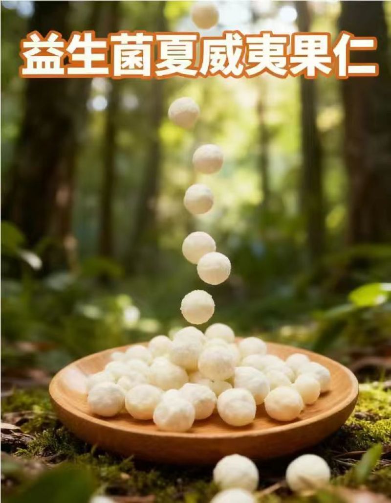 夏威夷果仁（益生菌）整颗坚果干果仁