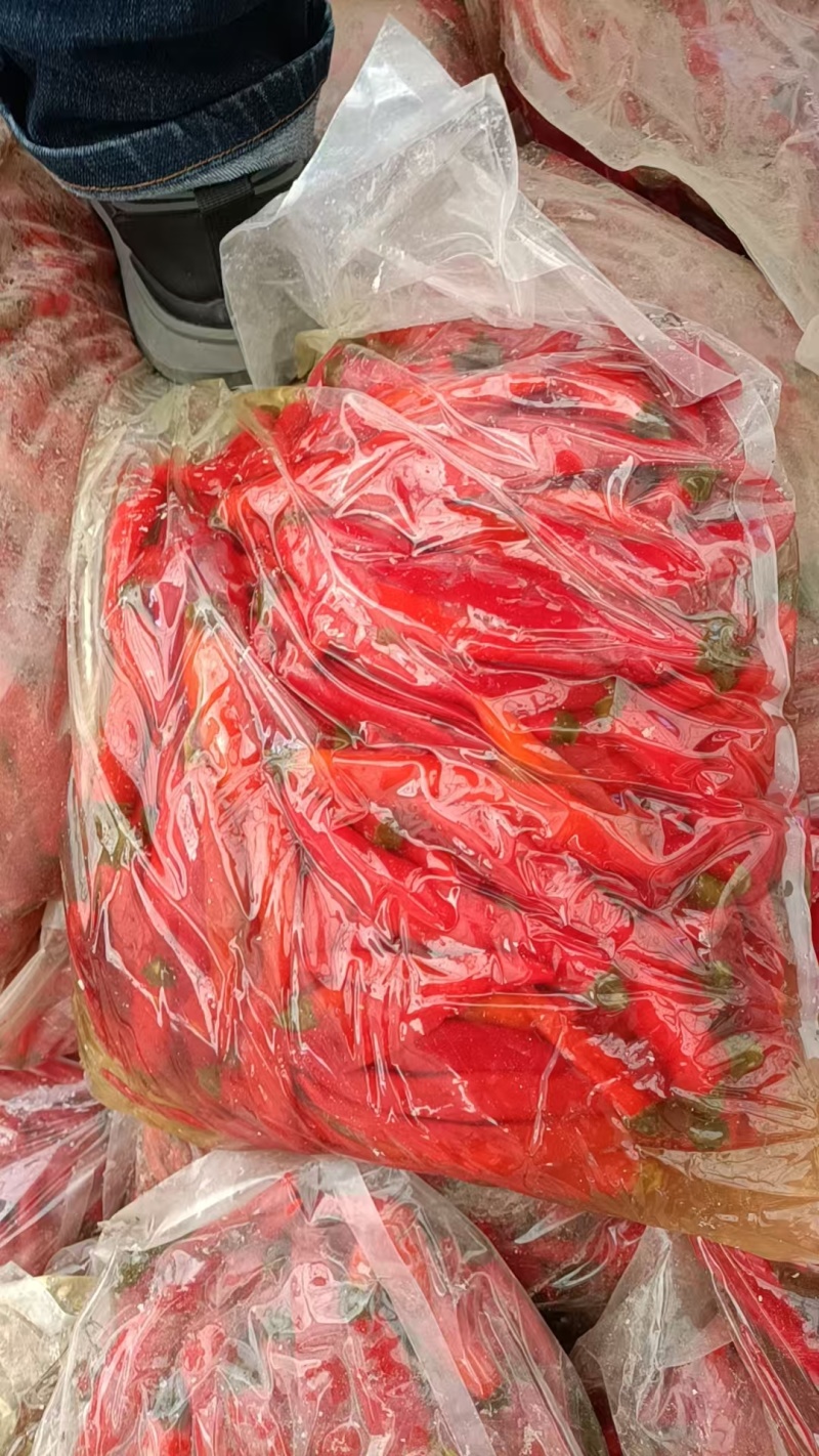 泡椒红泡椒辣椒对接泡菜厂罐头加工厂厂家直发价格实惠电联