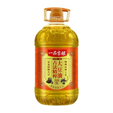 一品吉粮古法精榨一级大豆油