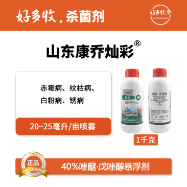 山东康乔灿彩40%唑醚·戊唑醇悬浮剂