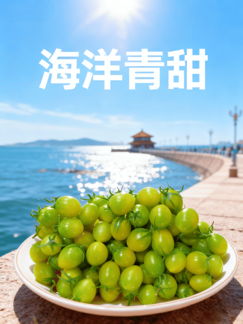 山东青甜小番茄自然熟蜜甜爽口多汁顺丰包邮