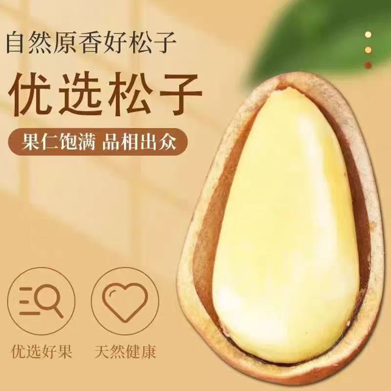 东北大颗粒松子开口2025年新货特大东北松子