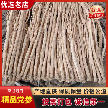 党参白条党参干货质量保证量大从优规格齐全欢迎咨询